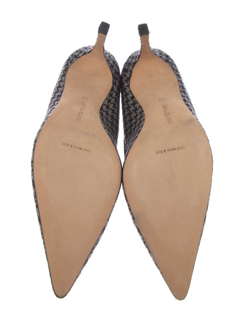 Manolo Blahnik Printed Pumps