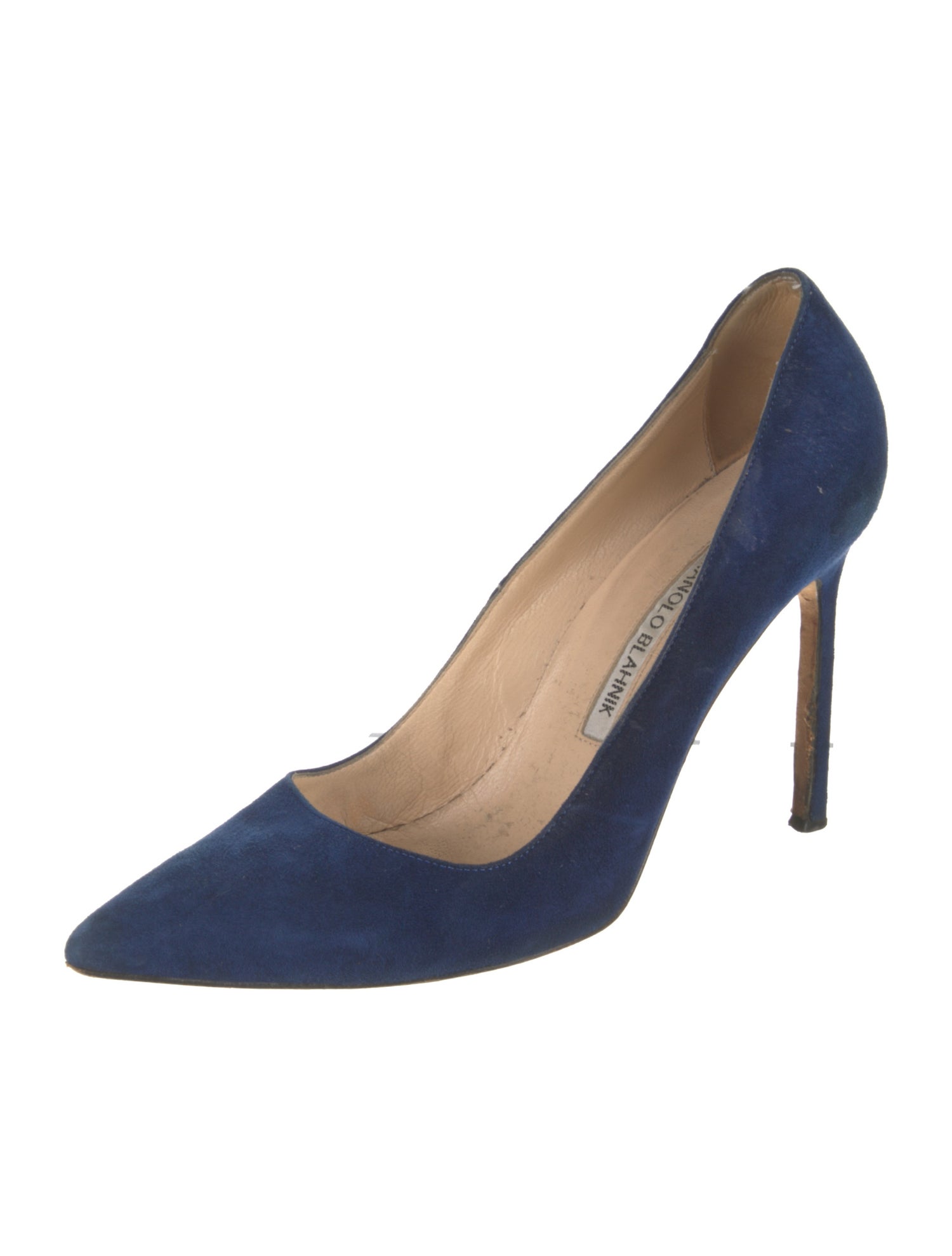 Manolo Blahnik Suede Pumps