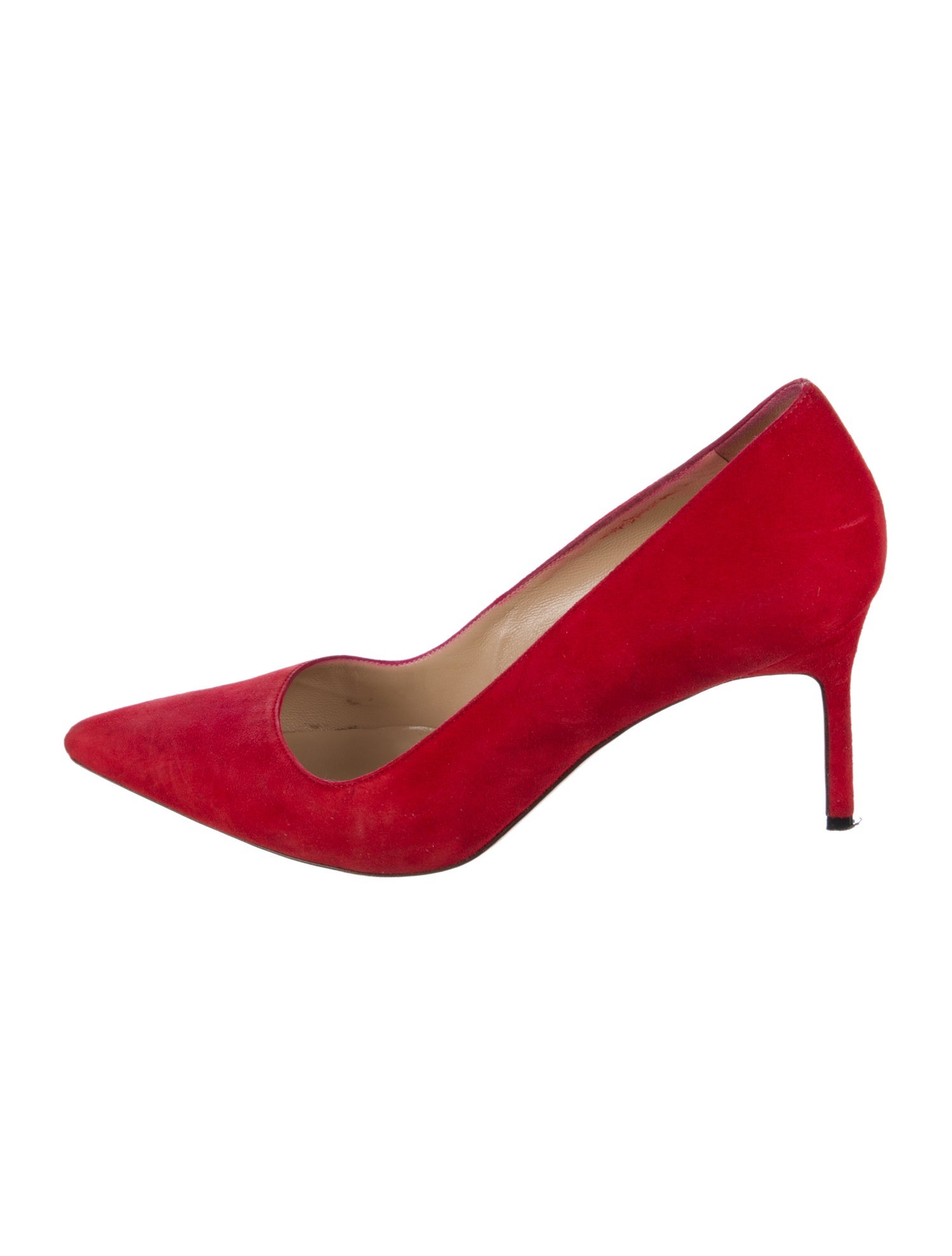 Manolo Blahnik Suede Pumps