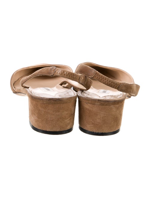 Manolo Blahnik Suede Mules