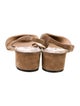 Manolo Blahnik Suede Mules