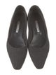 Manolo Blahnik Wool Flats