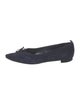 Manolo Blahnik Suede Ballet Flats