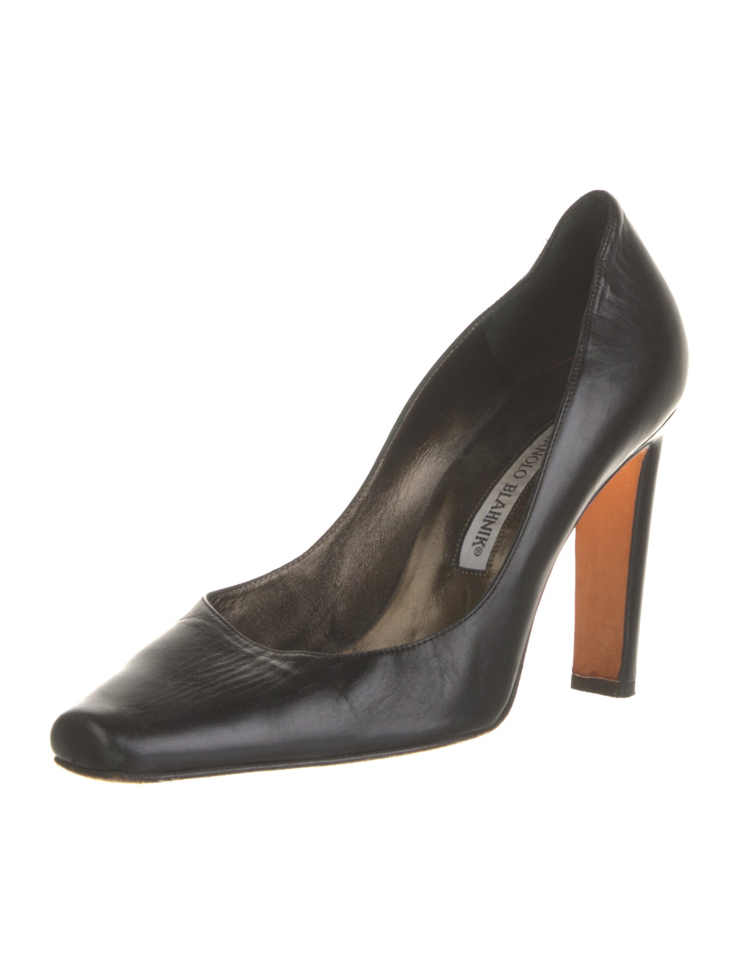 Manolo Blahnik Leather Pumps