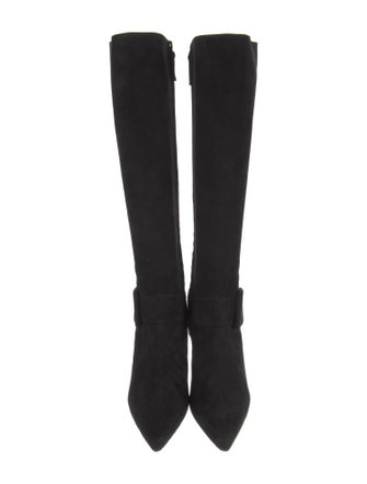 Manolo Blahnik Suede Boots