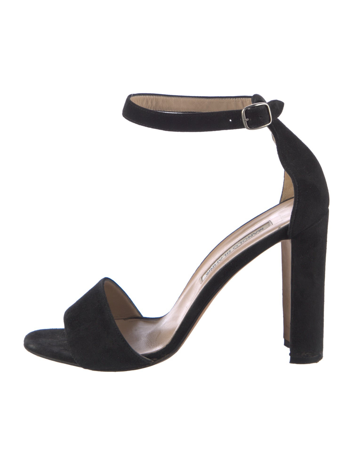 Manolo Blahnik Suede Sandals
