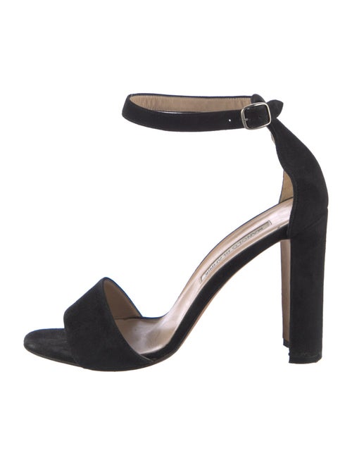 Manolo Blahnik Suede Sandals