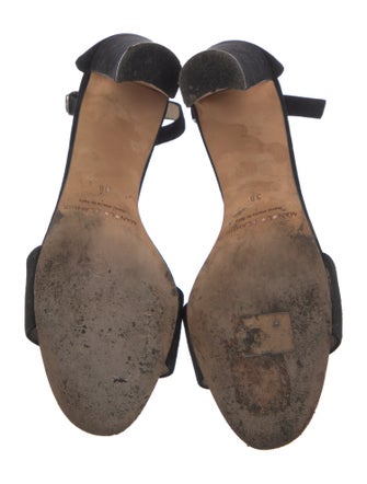 Manolo Blahnik Suede Sandals