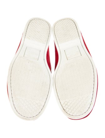 Manolo Blahnik Suede Boat Shoes