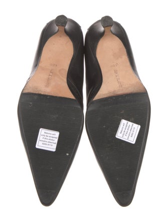 Manolo Blahnik Leather Lace-Up Boots