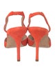 Manolo Blahnik Suede Slingback Pumps
