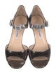Manolo Blahnik Patent Leather Sandals