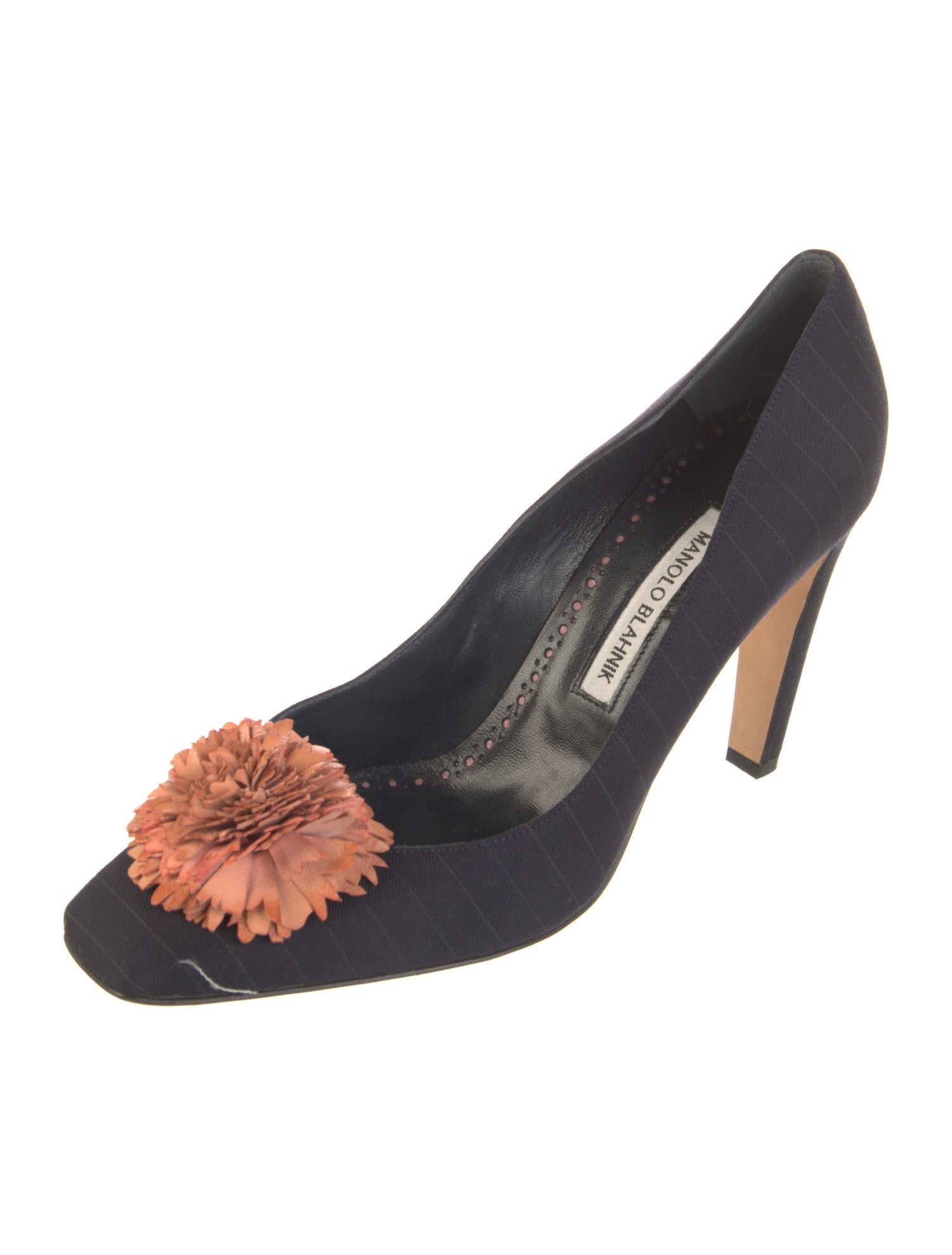 Manolo Blahnik Suede Pumps