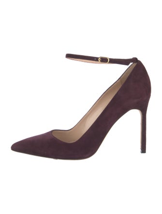 Manolo Blahnik Suede Pumps