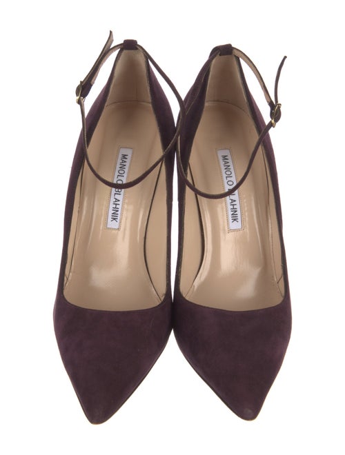 Manolo Blahnik Suede Pumps