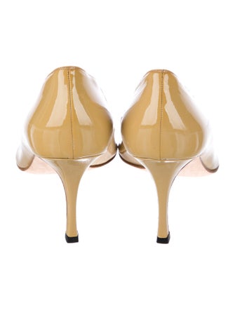 Manolo Blahnik Patent Leather Pumps