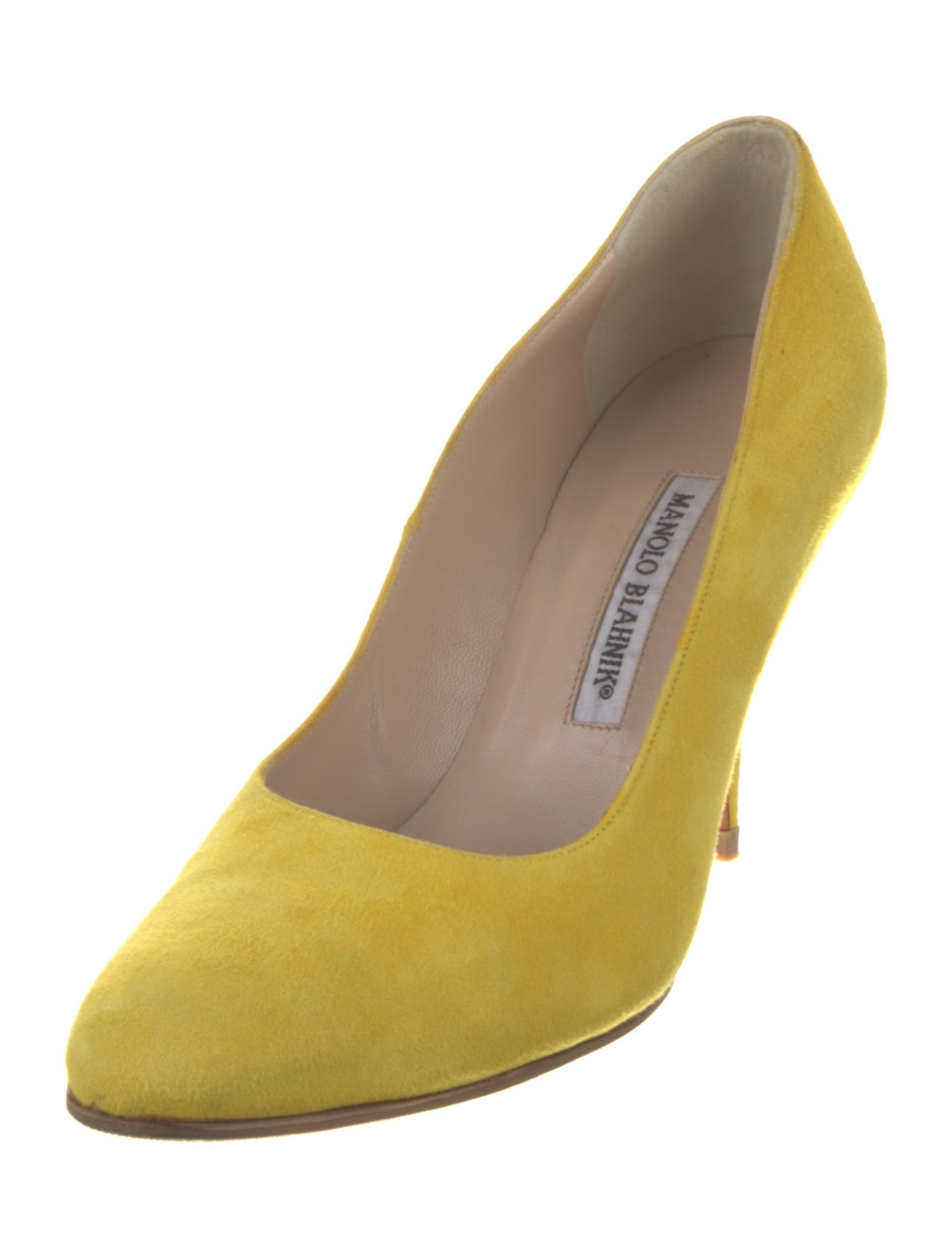 Manolo Blahnik Suede Pumps