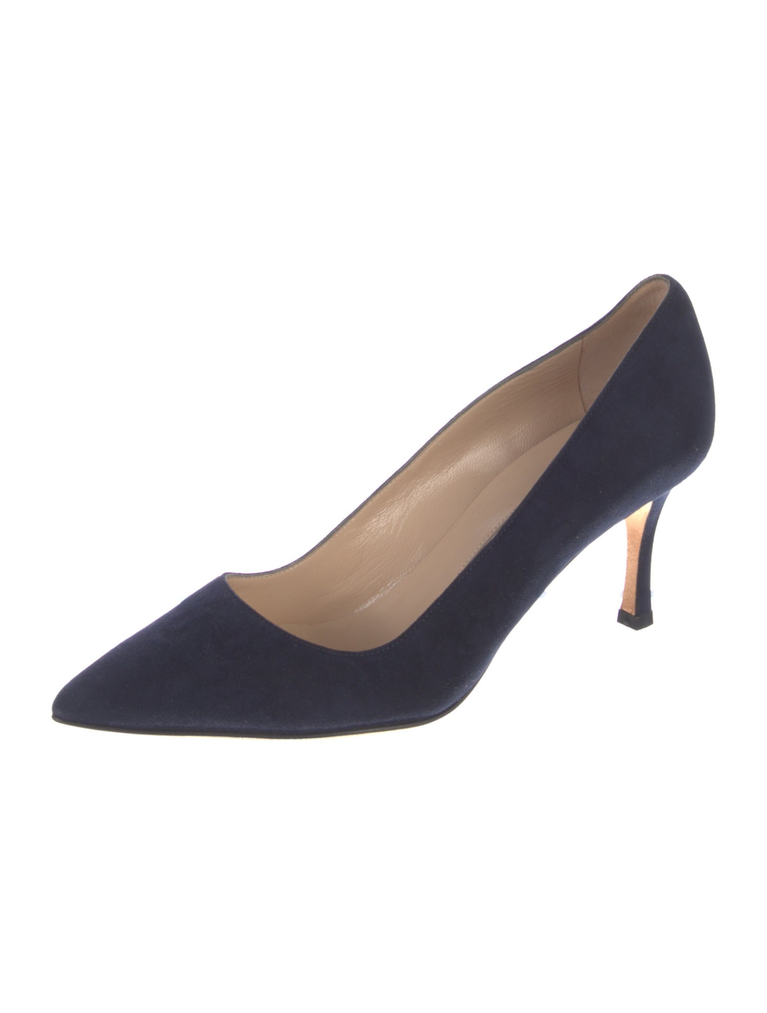 Manolo Blahnik Suede Pumps