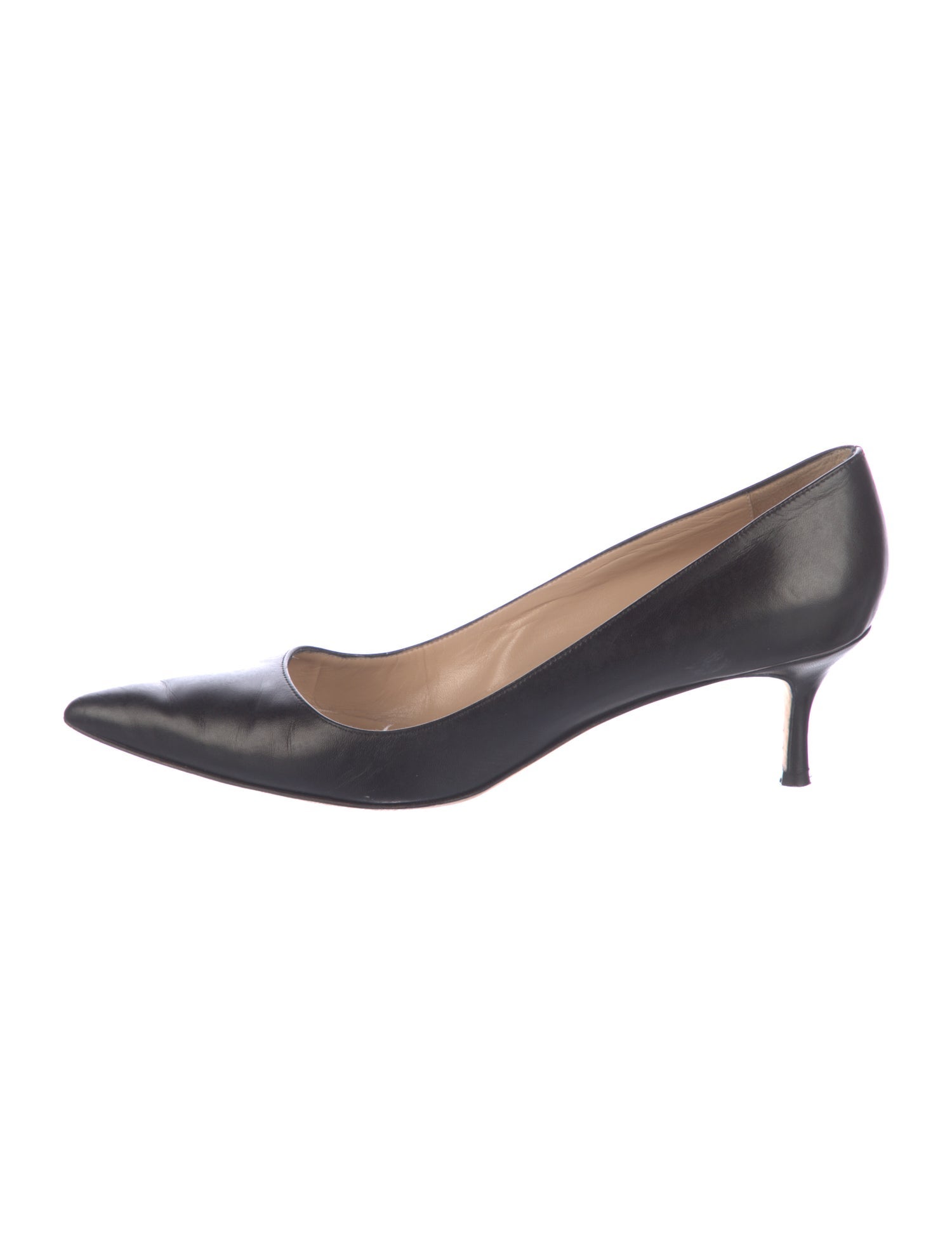 Manolo Blahnik Leather Pumps