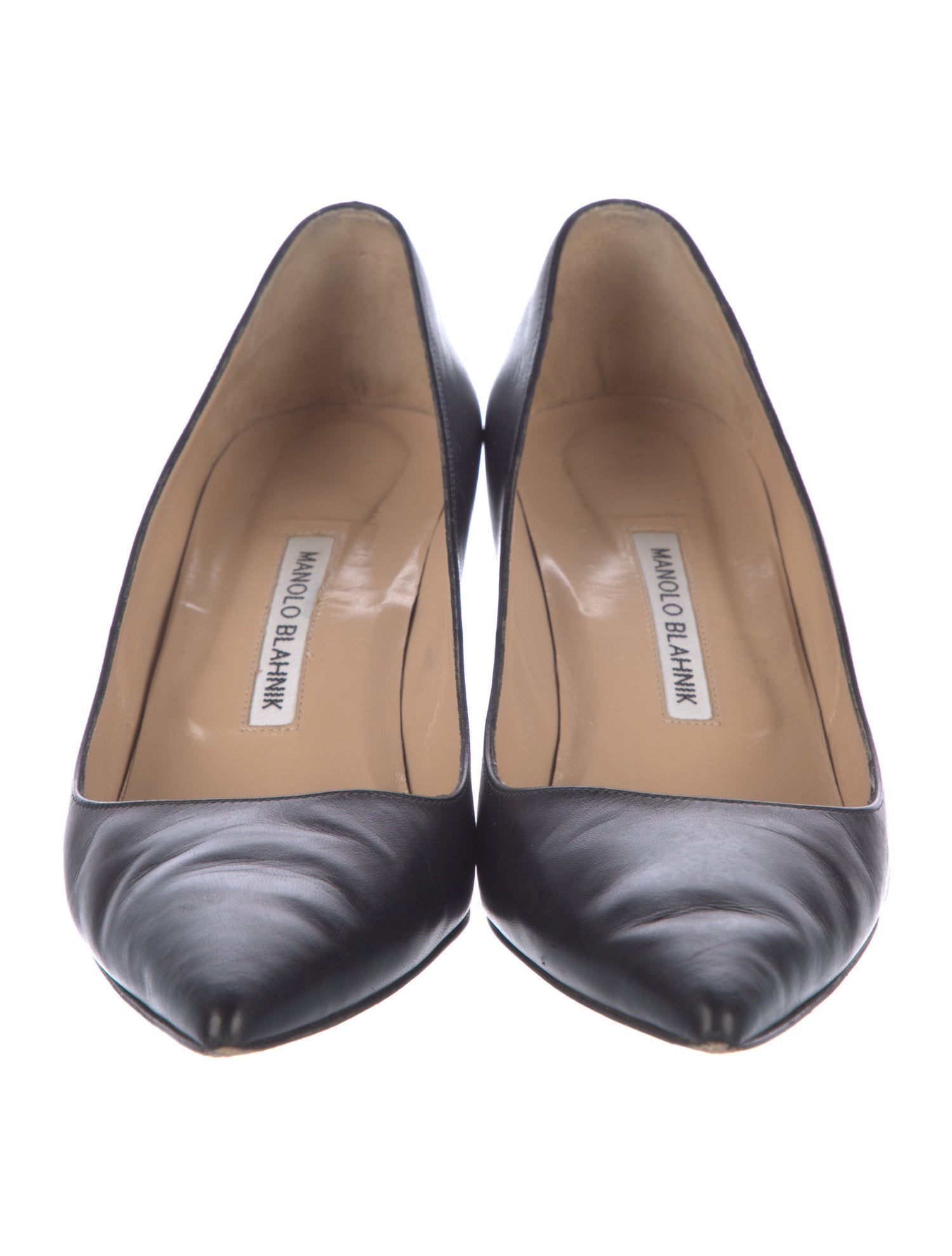 Manolo Blahnik Leather Pumps