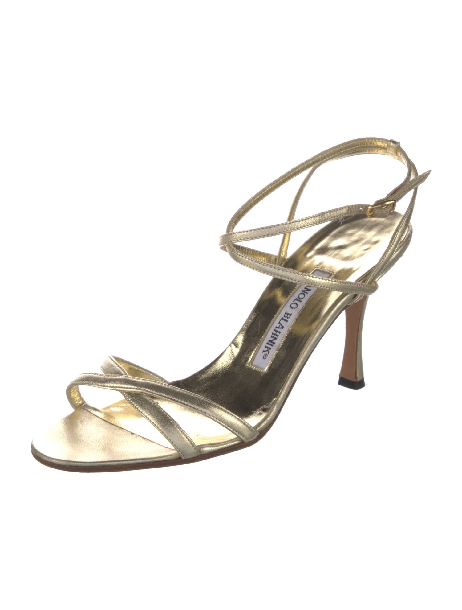 Manolo Blahnik Leather Sandals