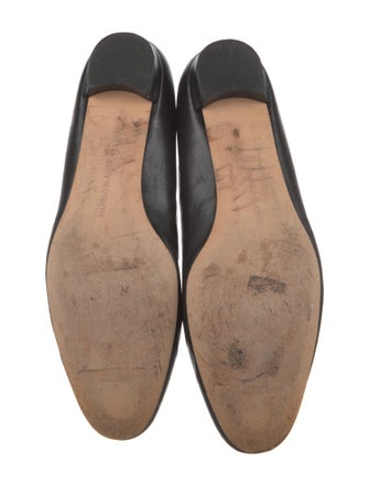 Manolo Blahnik Leather Flats