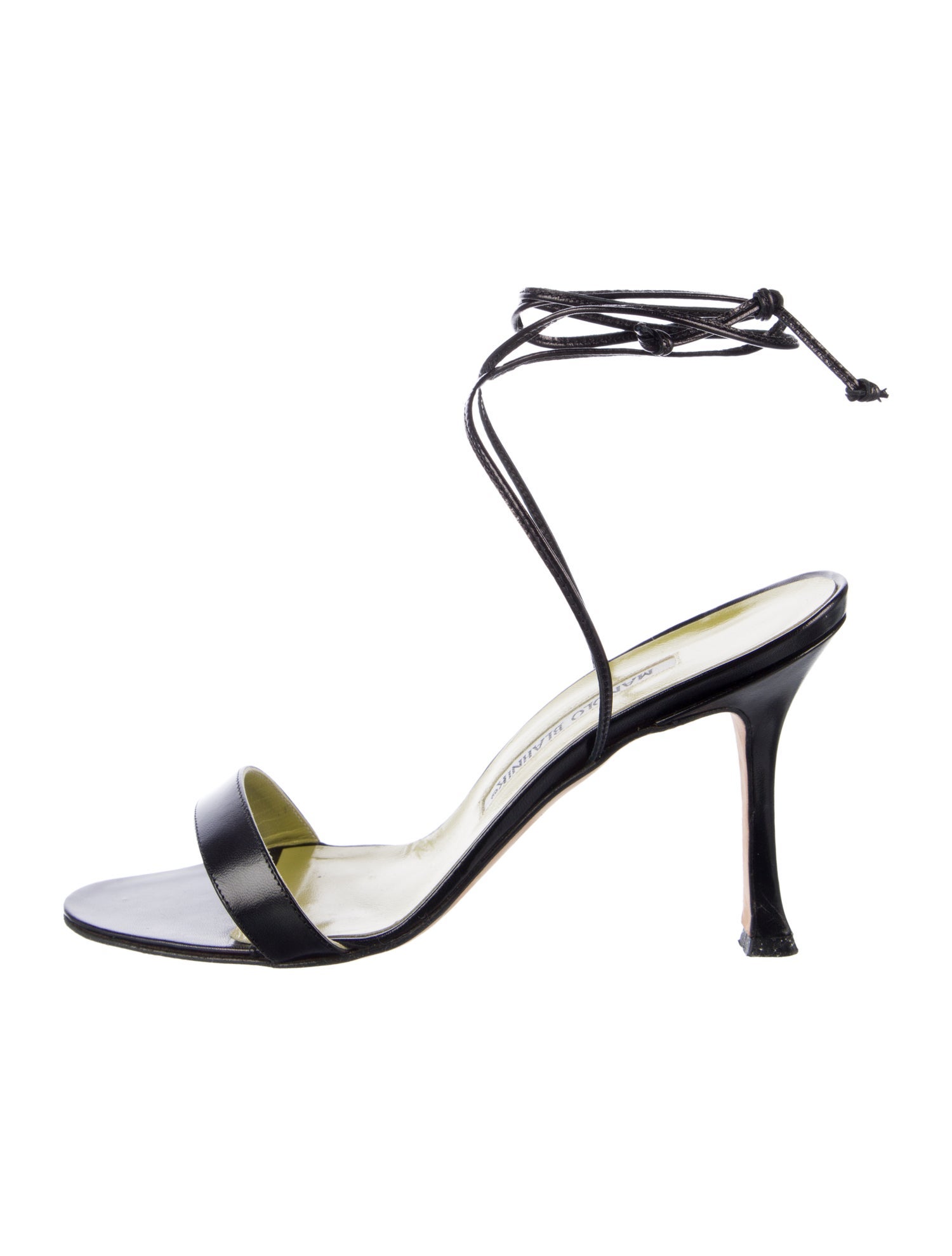 Manolo Blahnik Leather Sandals