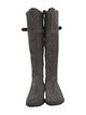 Manolo Blahnik Suede Riding Boots
