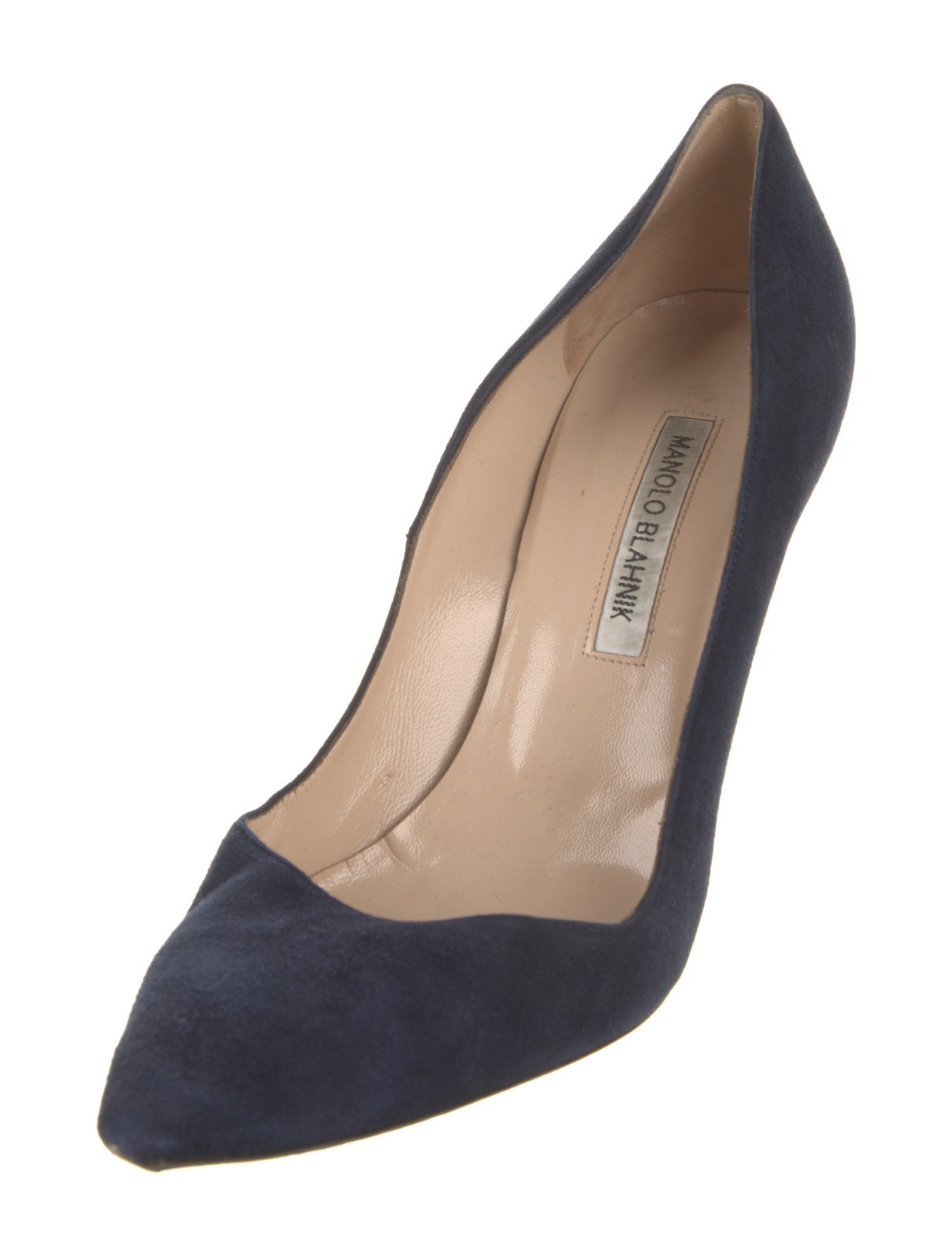 Manolo Blahnik Suede Pumps
