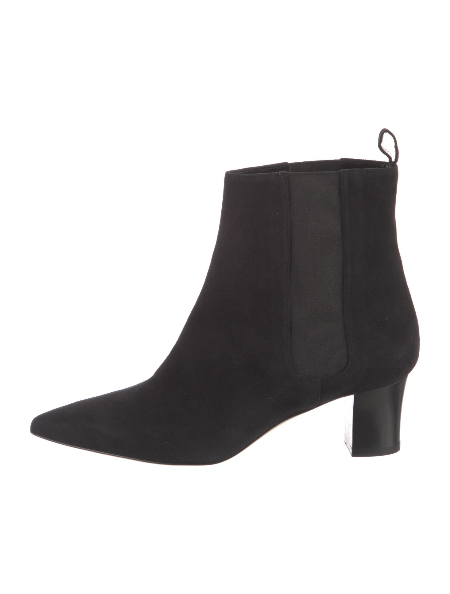 Manolo Blahnik Suede Chelsea Boots