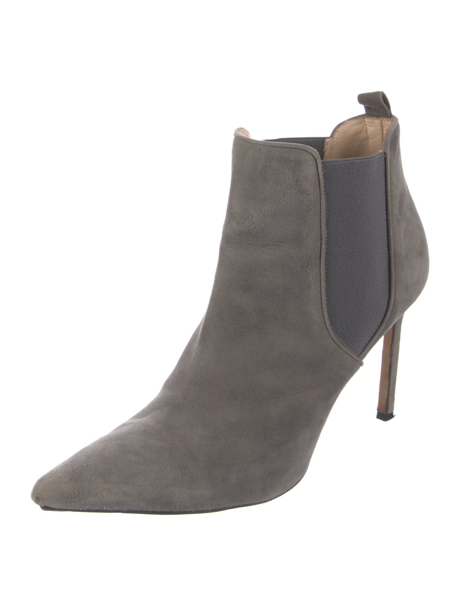 Manolo Blahnik Suede Chelsea Boots