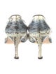 Manolo Blahnik Snakeskin Animal Print Pumps