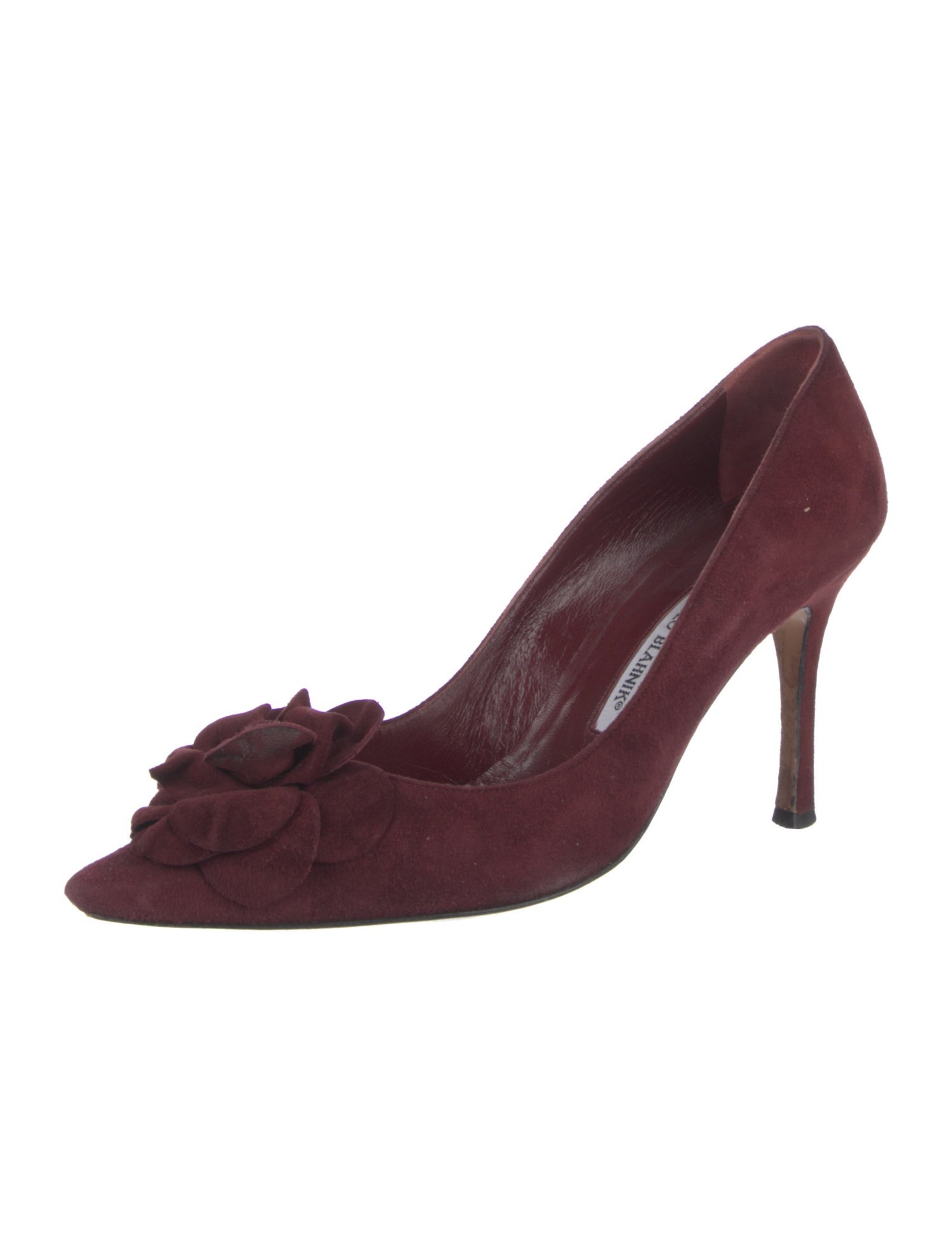 Manolo Blahnik Suede Pumps