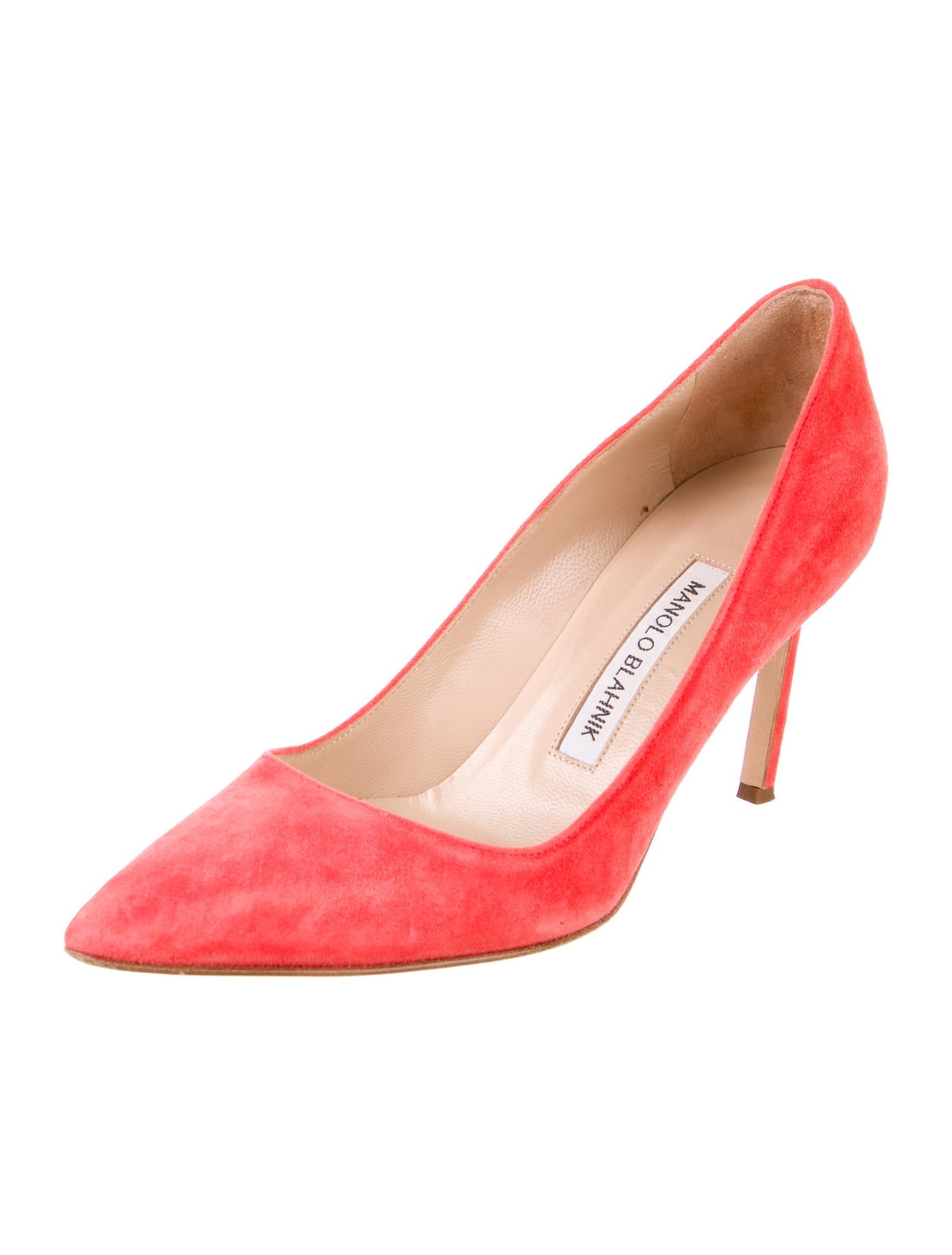 Manolo Blahnik Suede Pumps