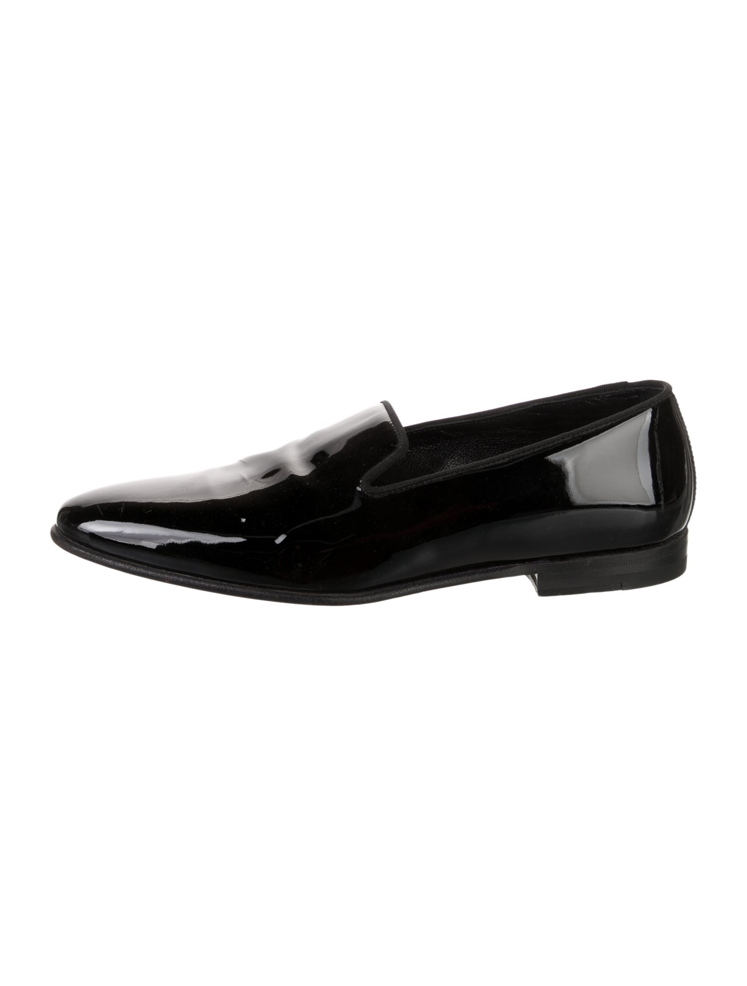 Manolo Blahnik Patent Leather Loafers