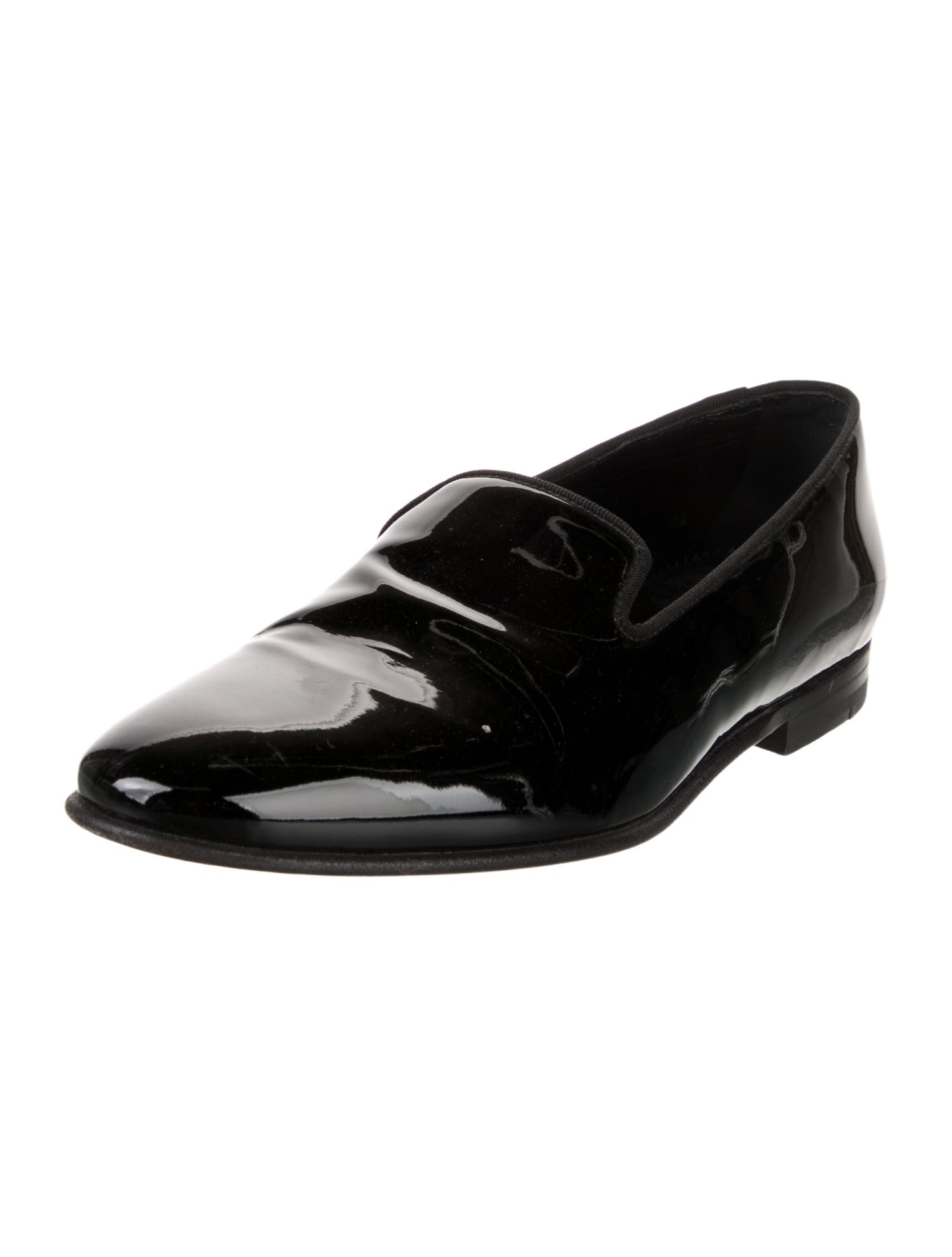 Manolo Blahnik Patent Leather Loafers