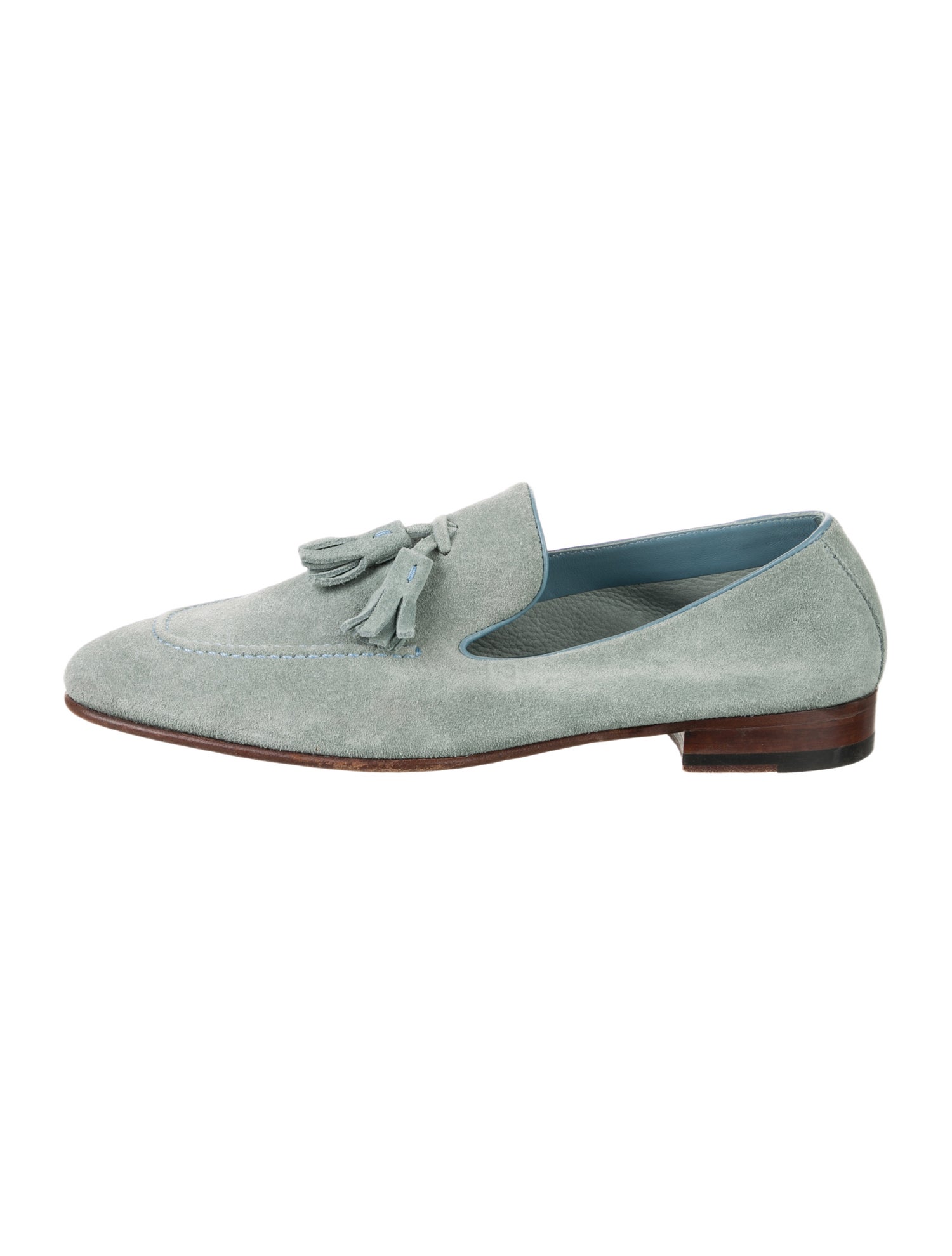 Manolo Blahnik Suede Loafers