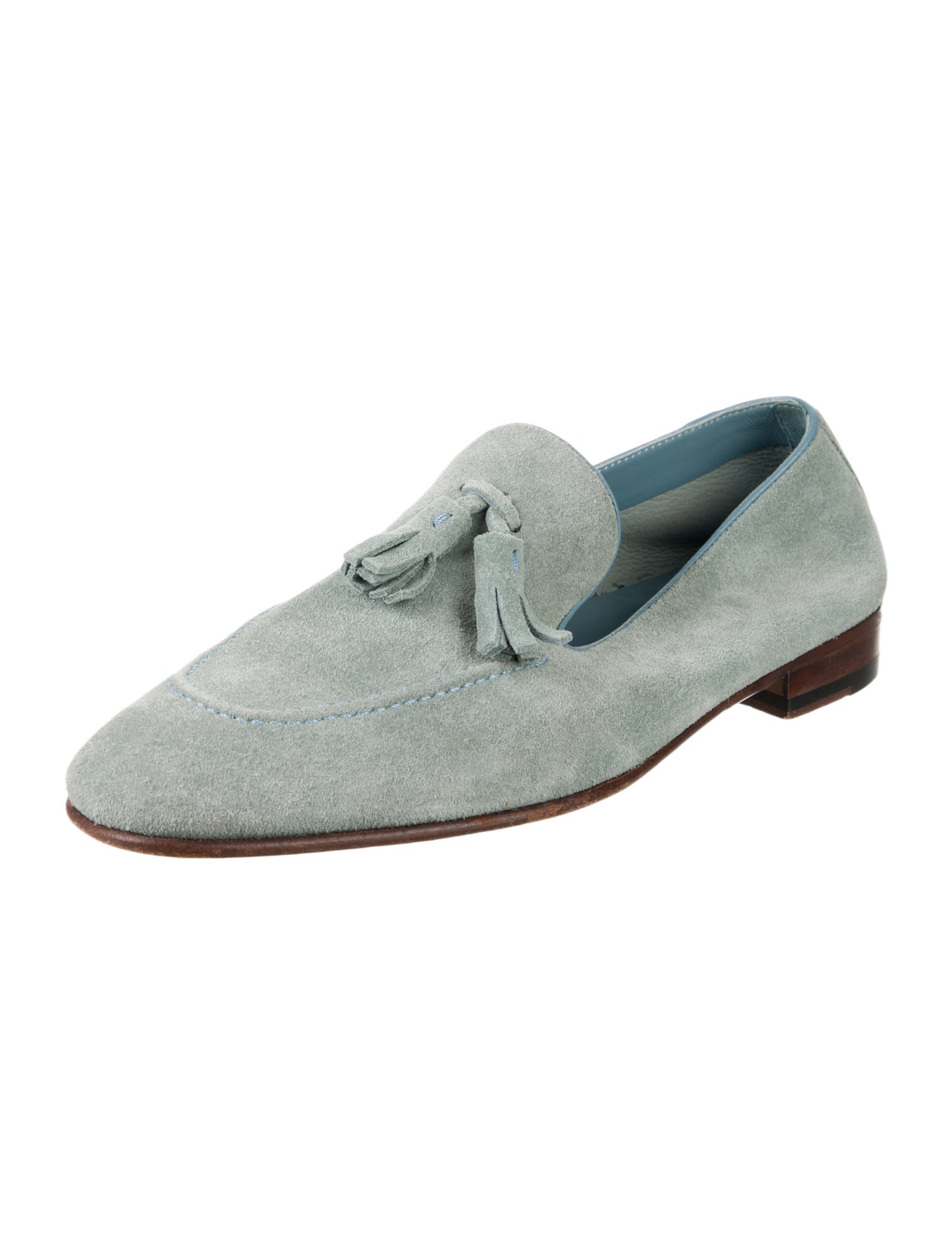 Manolo Blahnik Suede Loafers