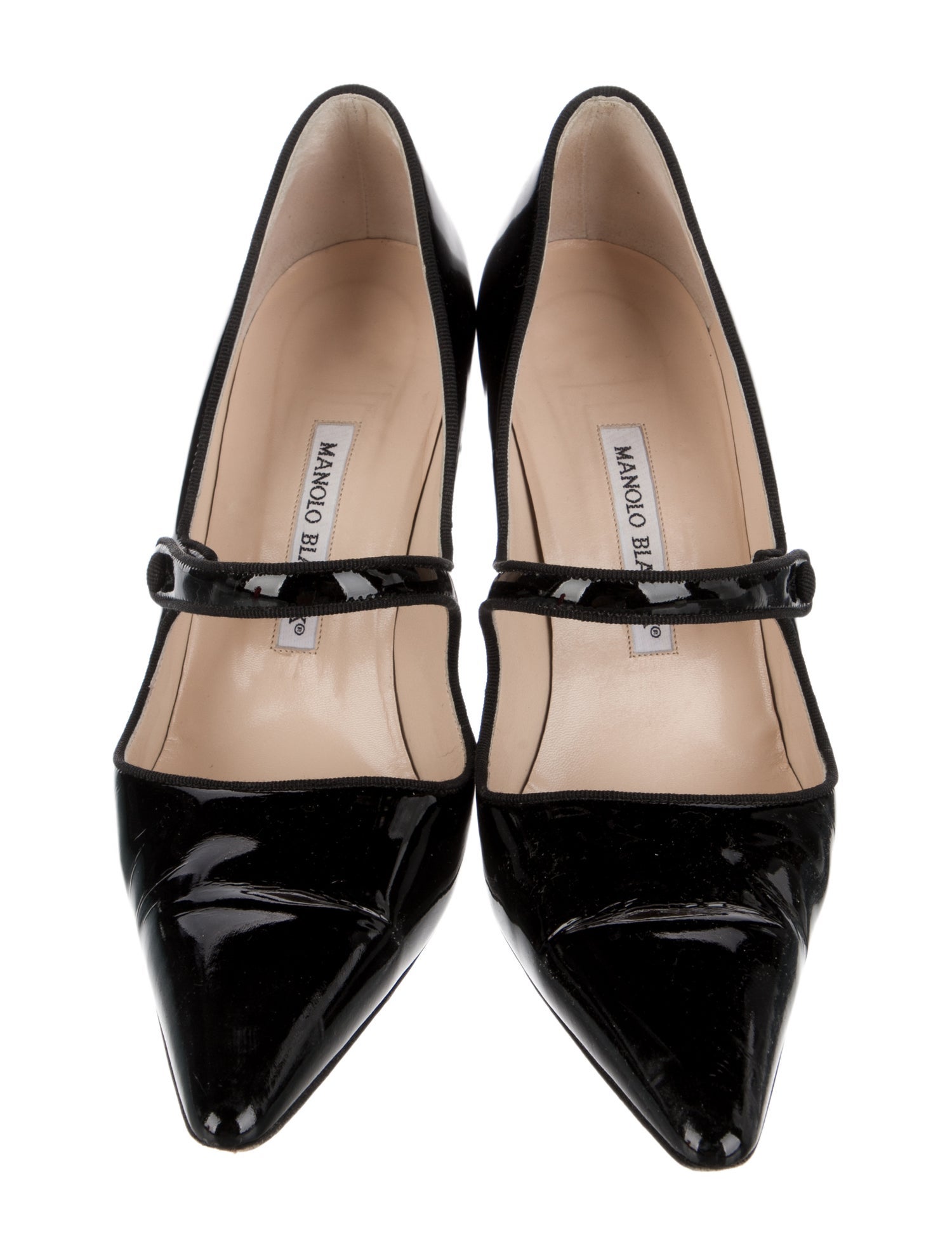 Manolo Blahnik Patent Leather Pumps