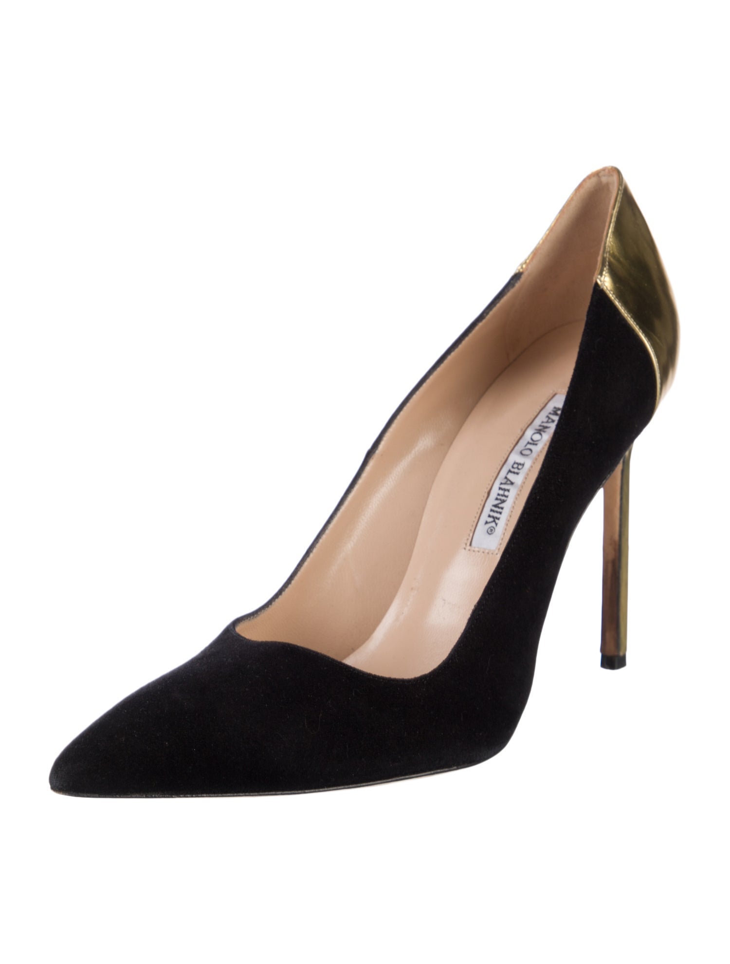 Manolo Blahnik Suede Pumps