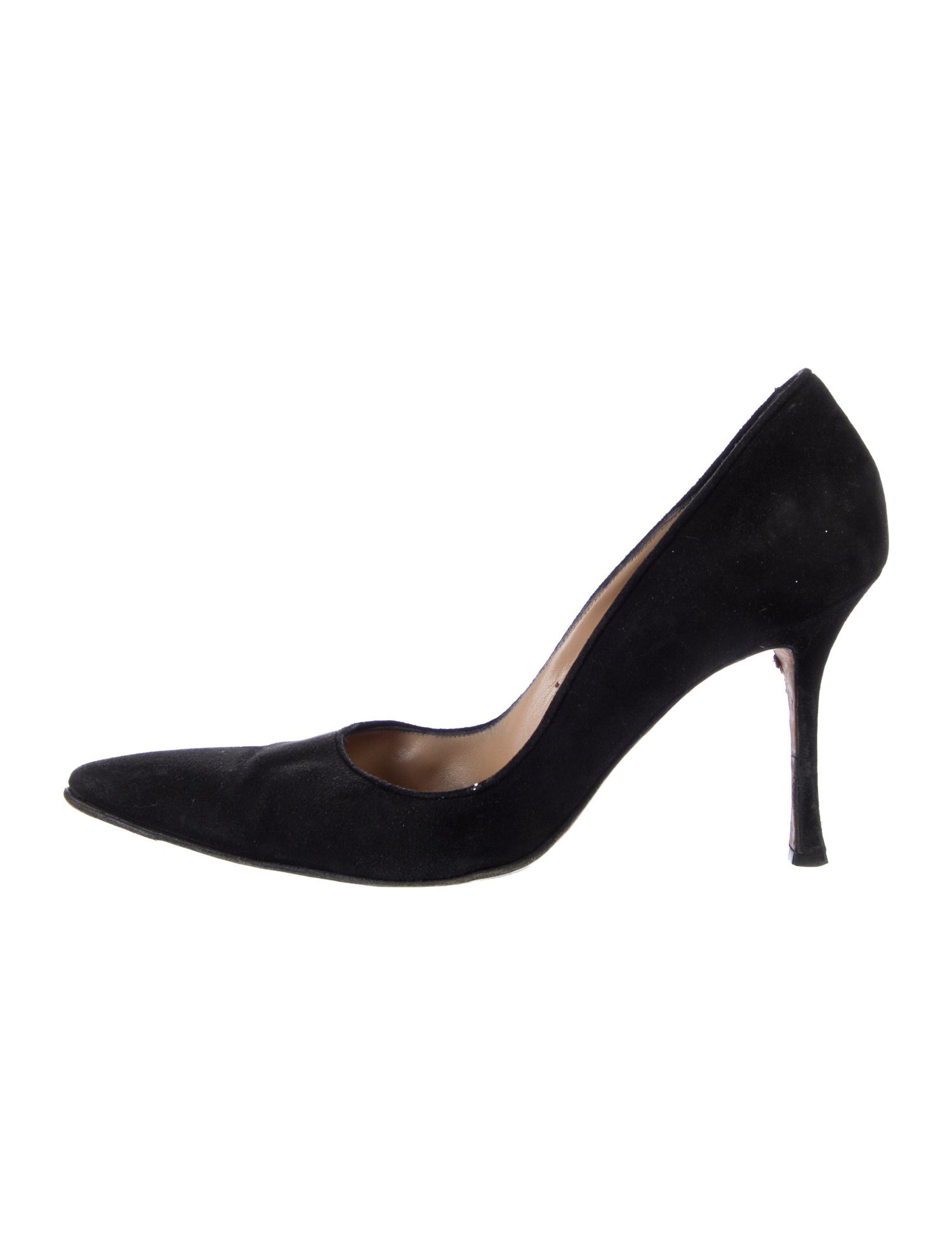 Manolo Blahnik Suede Pumps