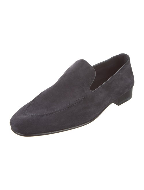 Manolo Blahnik Suede Loafers