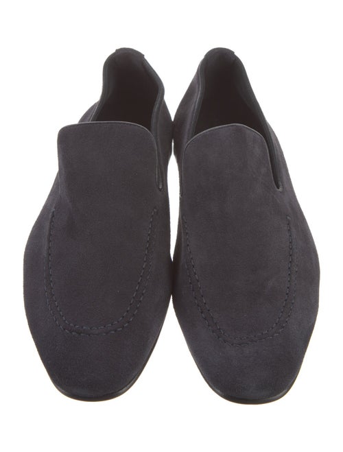 Manolo Blahnik Suede Loafers
