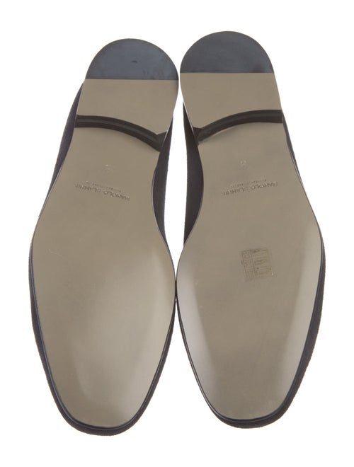 Manolo Blahnik Suede Loafers