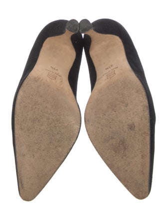 Manolo Blahnik Suede Pumps