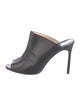 Manolo Blahnik Leather Mules