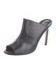 Manolo Blahnik Leather Mules