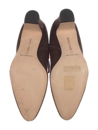 Manolo Blahnik Suede Boots