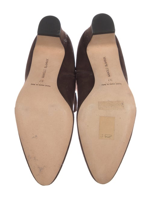 Manolo Blahnik Suede Boots
