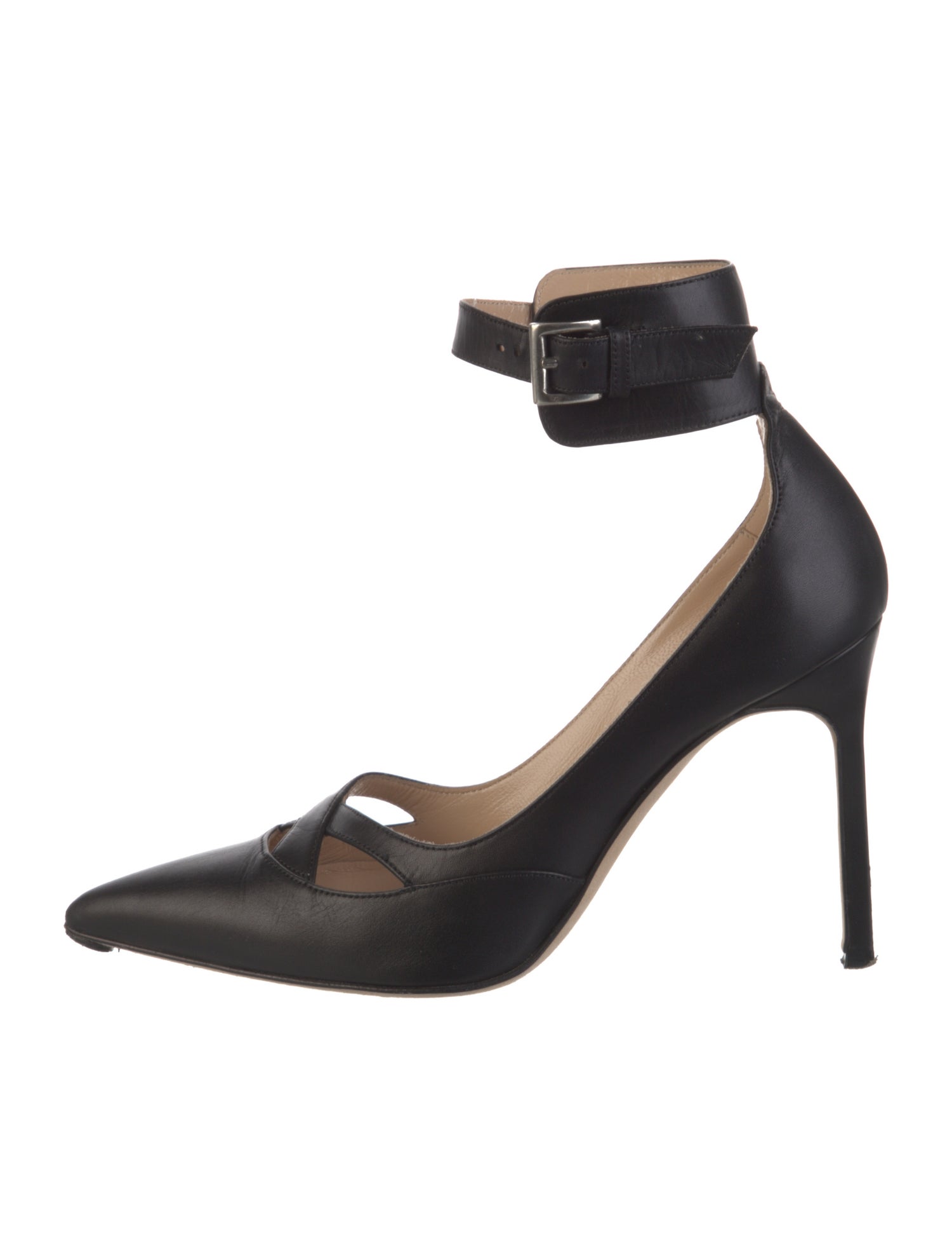 Manolo Blahnik Leather Pumps